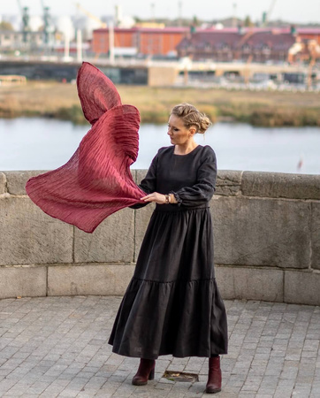 Sukienka lniana Fene