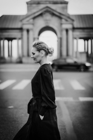 Suknia lniana Anna Shirley