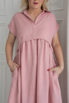 Lniana suknia Jutrzenka