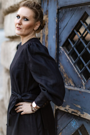 Suknia lniana Anna Shirley