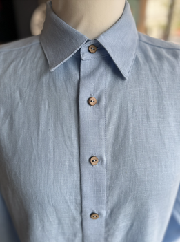 Lniana koszula męska