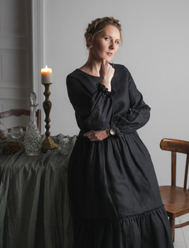 Sukienka lniana Fene