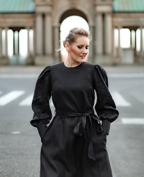 Suknia lniana Anna Shirley